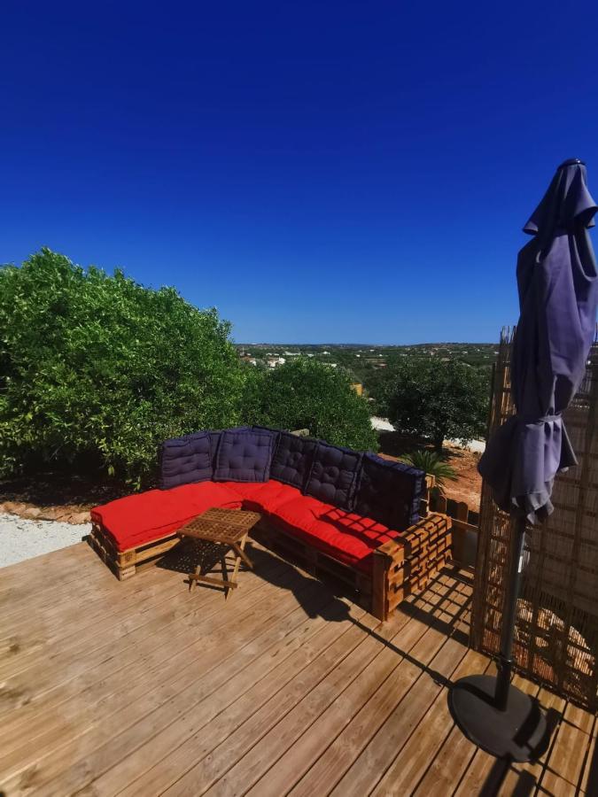 Casa Azul-Tiny House With Fantastic View, Big Outdoor Space And Pool Silves Extérieur photo