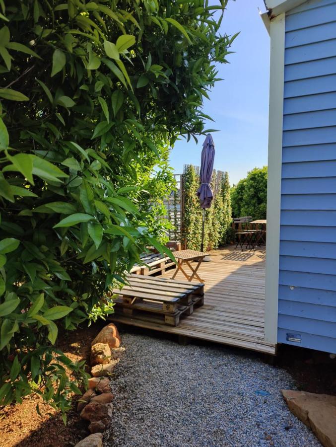 Casa Azul-Tiny House With Fantastic View, Big Outdoor Space And Pool Silves Extérieur photo